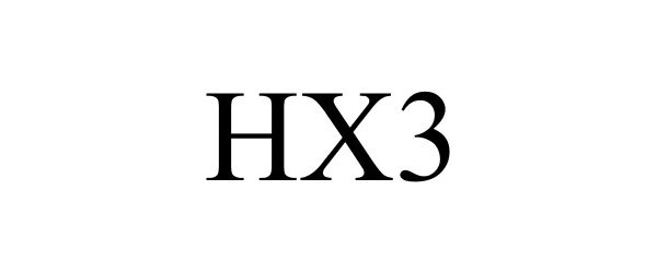 Trademark Logo HX3