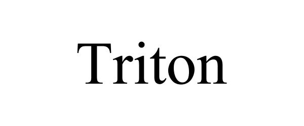 Trademark Logo TRITON