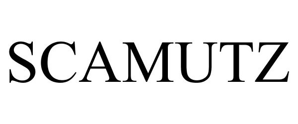 Trademark Logo SCAMUTZ