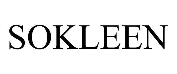 Trademark Logo SOKLEEN