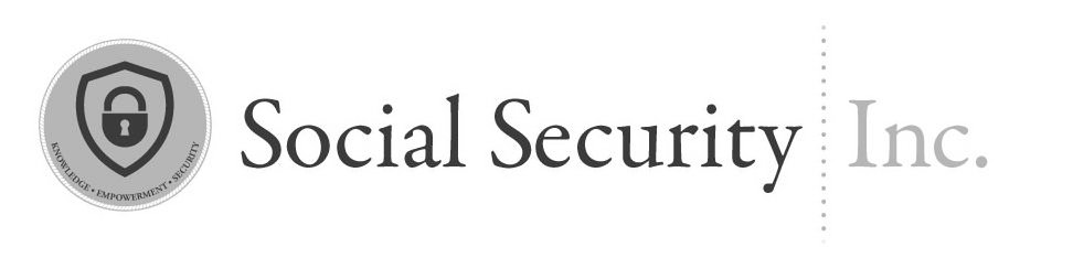 Trademark Logo SOCIAL SECURITY INC., KNOWLEDGE, EMPOWERMENT, SECURITY