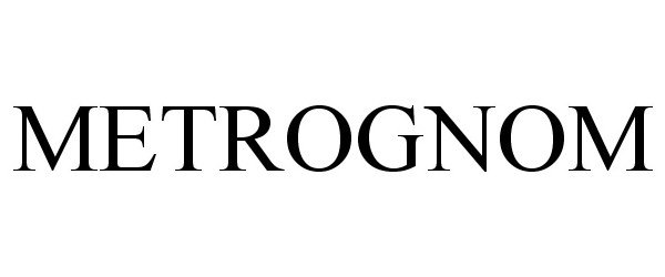 Trademark Logo METROGNOM