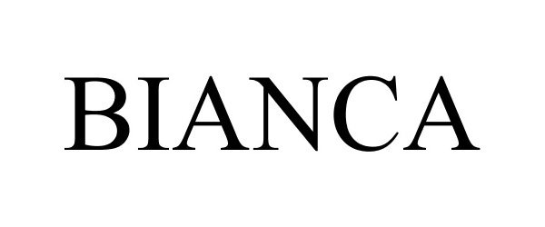 Trademark Logo BIANCA