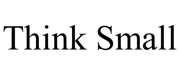 Trademark Logo THINK SMALL