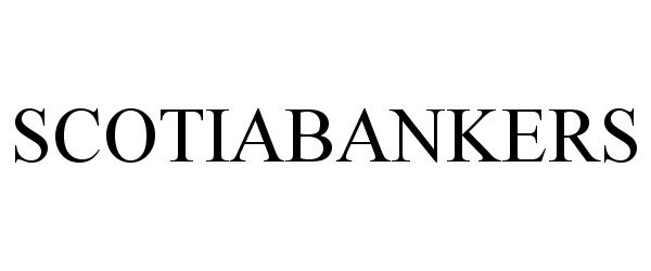 Trademark Logo SCOTIABANKERS