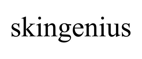 Trademark Logo SKINGENIUS