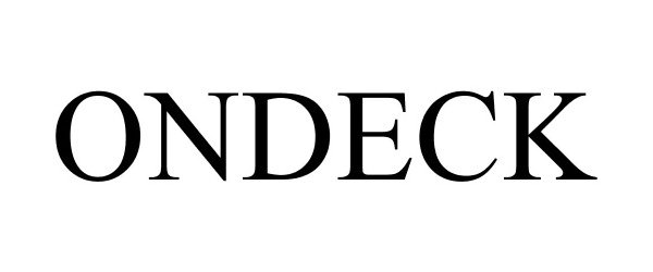 Trademark Logo ONDECK
