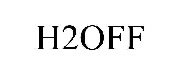 Trademark Logo H2OFF