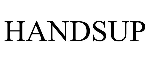 Trademark Logo HANDSUP