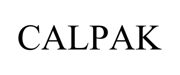 Trademark Logo CALPAK