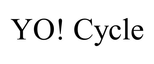 Trademark Logo YO! CYCLE