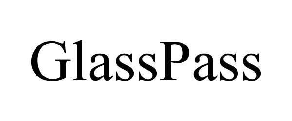 Trademark Logo GLASSPASS