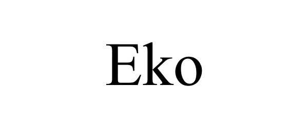 Trademark Logo EKO