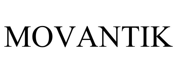 Trademark Logo MOVANTIK