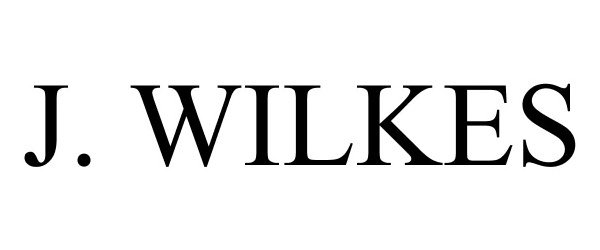 Trademark Logo J. WILKES
