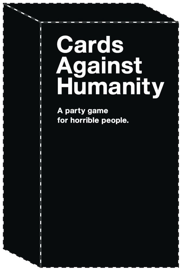 Trademark Logo CARDS AGAINST HUMANITY A PARTY GAME FOR HORRIBLE PEOPLE.