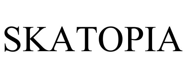 Trademark Logo SKATOPIA