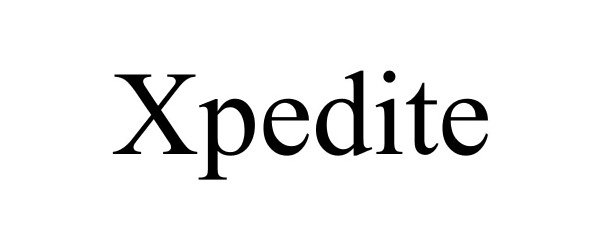 Trademark Logo XPEDITE