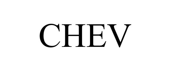 Trademark Logo CHEV