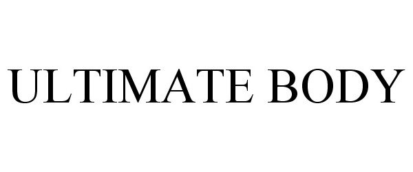 Trademark Logo ULTIMATE BODY