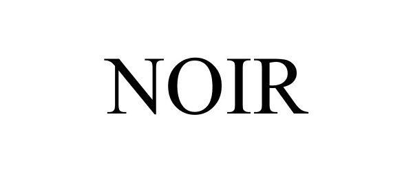 Trademark Logo NOIR