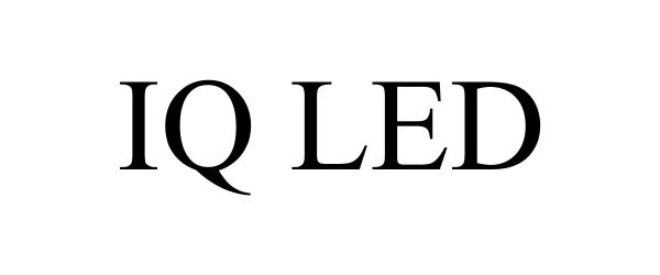 Trademark Logo IQ LED