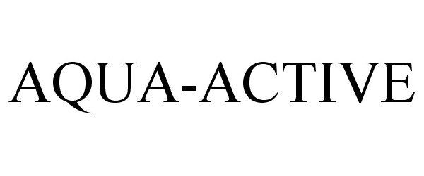 Trademark Logo AQUA-ACTIVE