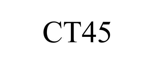 Trademark Logo CT45