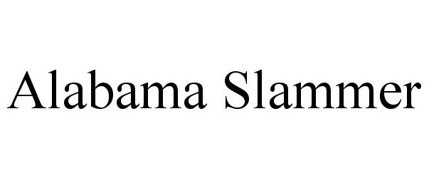  ALABAMA SLAMMER