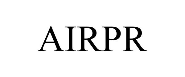 Trademark Logo AIRPR
