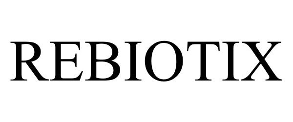 Trademark Logo REBIOTIX