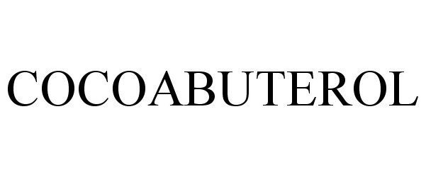 Trademark Logo COCOABUTEROL