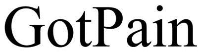 Trademark Logo GOTPAIN