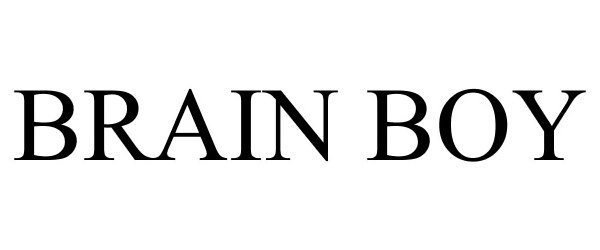 Trademark Logo BRAIN BOY