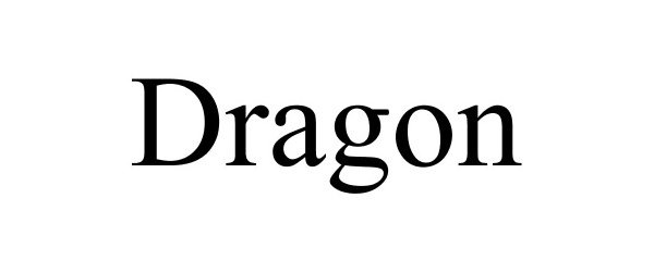 Trademark Logo DRAGON