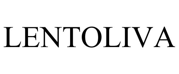 Trademark Logo LENTOLIVA