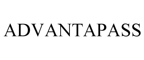 Trademark Logo ADVANTAPASS