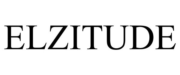 Trademark Logo ELZITUDE
