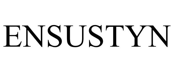 Trademark Logo ENSUSTYN