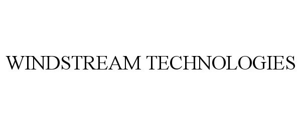  WINDSTREAM TECHNOLOGIES