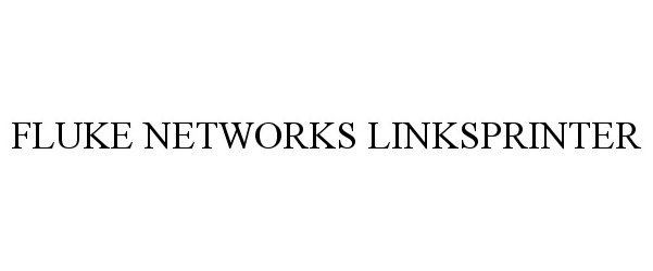  FLUKE NETWORKS LINKSPRINTER