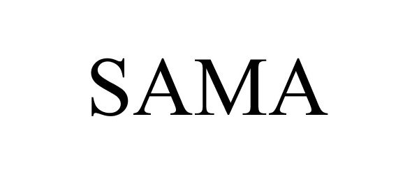 Trademark Logo SAMA