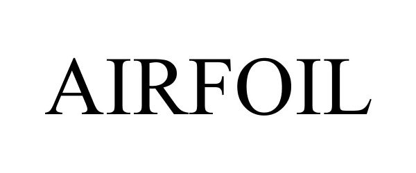Trademark Logo AIRFOIL