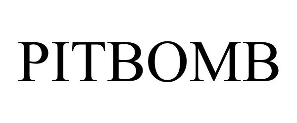 Trademark Logo PITBOMB