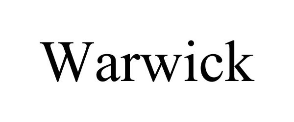 Trademark Logo WARWICK