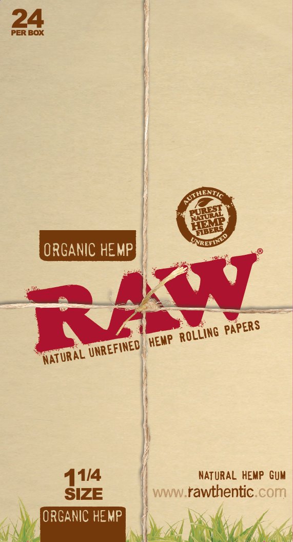 Trademark Logo RAW ORGANIC HEMP AUTHENTIC PUREST NATURAL HEMP FIBERS UNREFINED RAY NATURAL UNREFINED HEMP ROLLING PAPERS