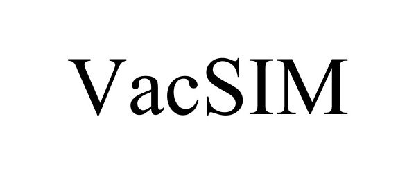 Trademark Logo VACSIM