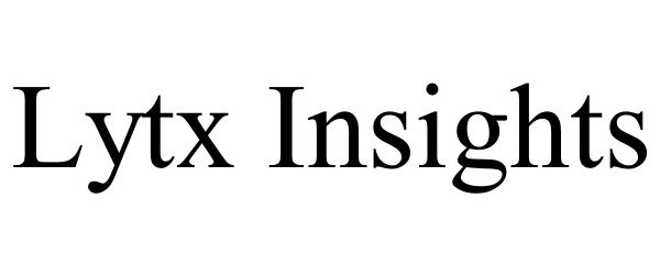 Trademark Logo LYTX INSIGHTS