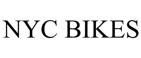 Trademark Logo NYC BIKES