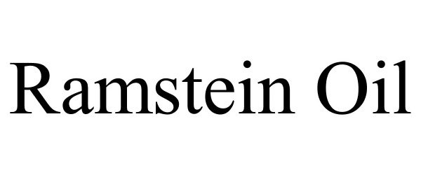 Trademark Logo RAMSTEIN OIL